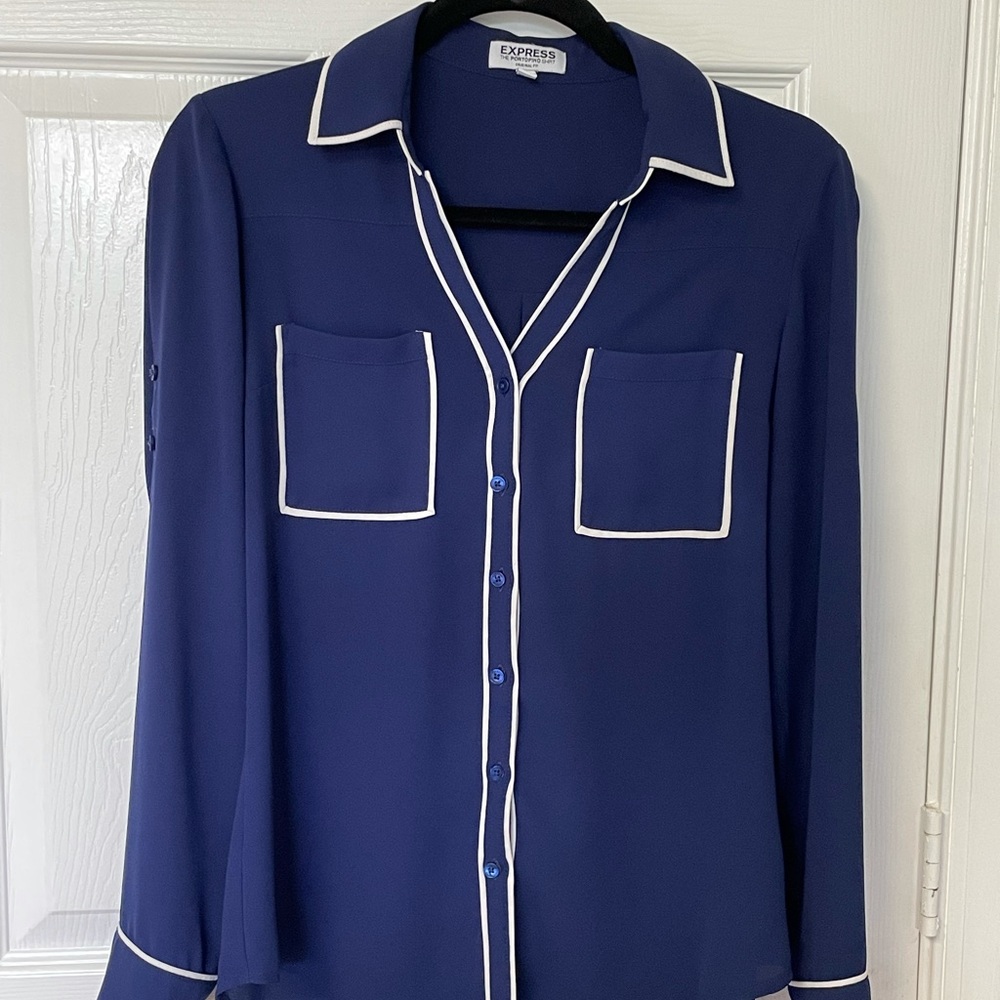 Express work button shirt/blouse